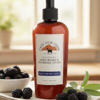 Blackberry Sage Scented Goat Milk Lotion-8 oz.