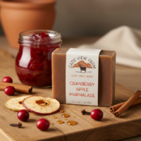 Cranberry Apple Marmalade Goat Milk Soap