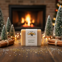 Holiday Sparkle Goat Milk Soap