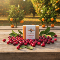 Cranberry Orange Goat Milk Soap