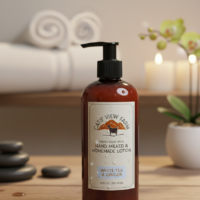White Tea & Ginger 8oz Goat Milk Lotion