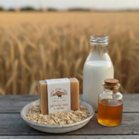 Oatmeal Milk and Honey Goat Milk Soap